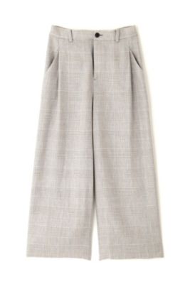 ヒューマンウーマン（human woman）/◆ＰＥレーヨンリネンセミワイドパンツ human woman(ヒューマン ウーマン)の◇PEレーヨンリネンセミワイド