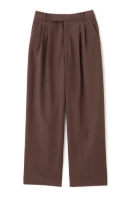 human woman(ヒューマン ウーマン)の◇タックセミワイドパンツ通販