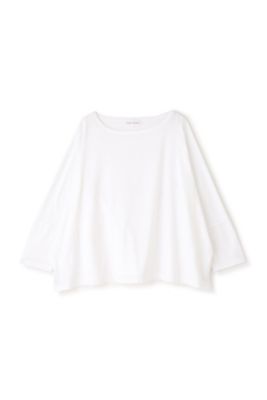 human woman 異素材コンビカットソー 24SS 日本製 楽天市場】【SALE／50%OFF】サイドプリーツカットソー human