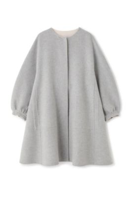 ADORE(アドーア)の◇カシミヤ混2TONEリバーノーカラー