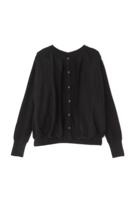 【美品】ADORE アドーア ケープレイヤードニット ブラック 38 24ss 美品】ADORE アドーア ケープレイヤードニット ブラック 38 24ss