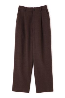 human woman(ヒューマン ウーマン)の◇ウールフラノワイドテーパード