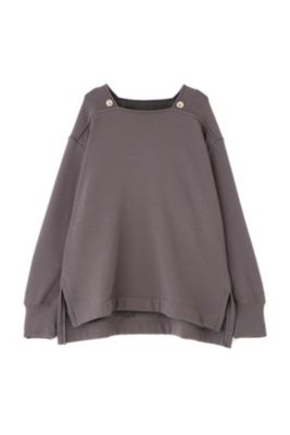 human woman / ヒューマンウーマン ◆ボンバー裏起毛マリンカラープルオーバー ヒューマンウーマン human woman ボンバー裏起毛マリンカラー