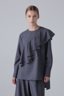 美品 ADORE アドーア ドライハイツイスト ブラウス パンツ セットアップ 美品 ADORE アドーア ドライハイツイスト ブラウス パンツ