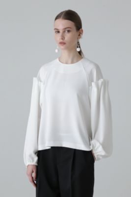 アドーア　ADORE ブラウス　新品未使用　サイズ38 ADORE - 美品 ADORE アドーア ウールストライプブラウス