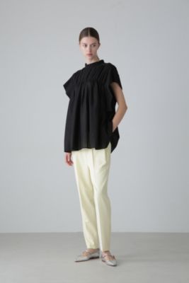 ◆ADOREアドーア◆定価34,100円 可憐なストレッチプリーツニットネイビー ベーシックリブ （ニット・セーター）｜ADORE / アドーア ファッション