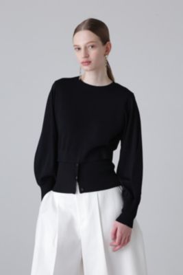【新品タグ付】ADORE ニット フリル ラッフル ADORE(アドーア)のラッフルヘムニット通販 | mirabella