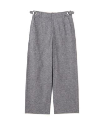 human woman(ヒューマン ウーマン)の◇綿麻シャンブレーセミワイド