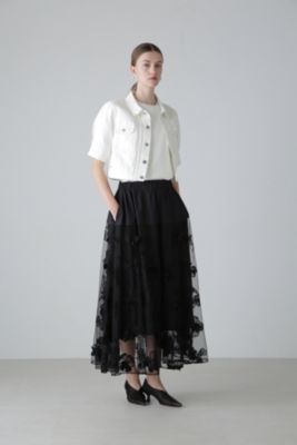 ADORE(アドーア)の3Dレーススカート通販 | 集英社HAPPY PLUS STORE