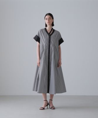 ADORE 2024AW✨クリアストライプ切替ワンピース ADORE 2024AW✨クリアストライプ切替ワンピース - メルカリ
