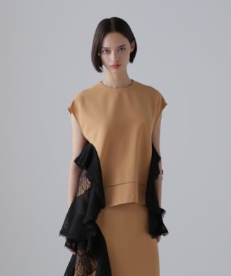 アドーア（ADORE）/クロシェドッキングブラウス ADORE(アドーア)のクロシェドッキングブラウス通販 | 集英社HAPPY PLUS