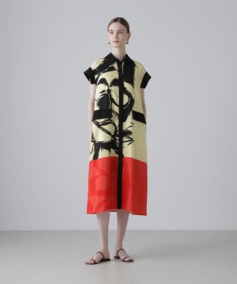 ADORE レースワンピース　刺繍　花柄　アドーア　鮮やかカラー　タグ付き 30代 ファッション ADORE レースワンピース 刺繍 花柄 アドーア