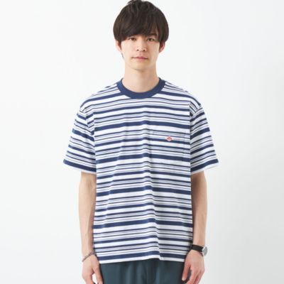 UNITED ARROWS green label relaxing：MEN’S ＜DANTON＞ショート スリーブ ポケット ボーダー Tシャツ