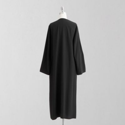 LOEFF(ロエフ)の＜LOEFF＞ポプリン レースアップ ロングワンピース通販 