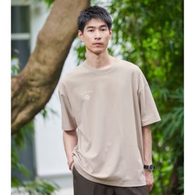 UNITED ARROWS green label relaxing：MEN’S 【別注】＜Columbia×Jonas Claesson＞GLR  テント プリント 半袖 Tシャツ