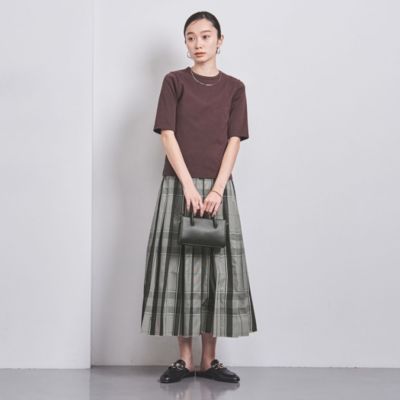 UNITED ARROWS(ユナイテッドアローズ)のシャンブレー タフタ プリーツ 