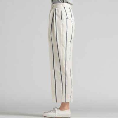 Mayson Grey メイソングレイ の 洗濯機ok ボーダー Deckchair ワイドパンツアウトレット通販 集英社happy Plus Store Outlet セール情報