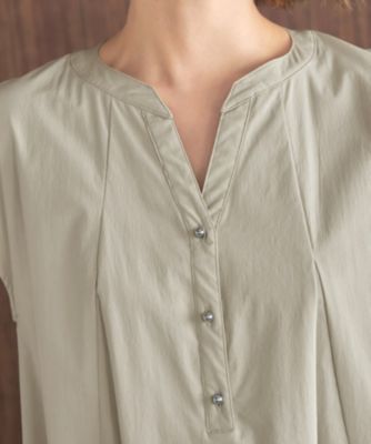 STYLE DELI(スタイルデリ)の綿ナイロン裾バルーンワンピース通販