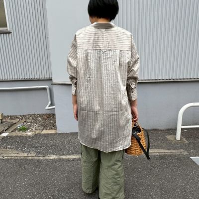 Curensology(カレンソロジー)の【洗える】ワッシャーストライプ