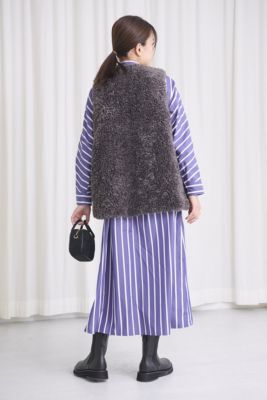 Curensology(カレンソロジー)の【LEE別注】リバーキルトファーベスト