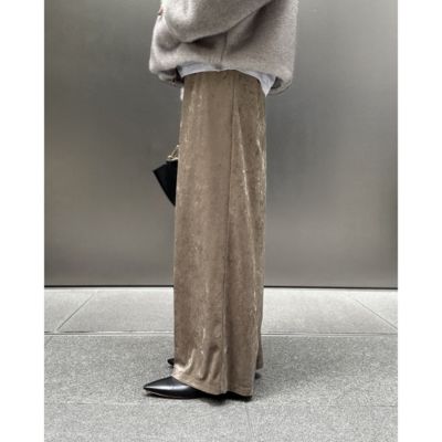 E by eclat優美なセミワイドパンツ￥19,800