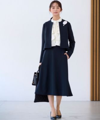 組曲(クミキョク)の【WEB限定・KUMIKYOKU NAVY】コンフォータブル