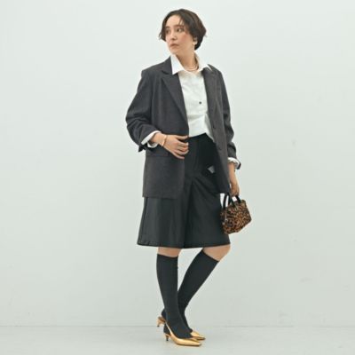 NOLLEY'S sophi(ノーリーズソフィー)のショートビーバーテーラード