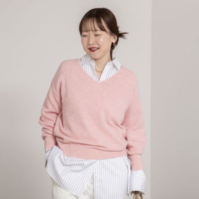 定3万■ノーリーズNOLLEY'S 上質アルパカウール混 素敵あったかレイヤード風ノーカラーコート*クリスマス帰省お呼ばれ nolley\u0027s（素材（生地・毛糸）アルパカ）（レディース