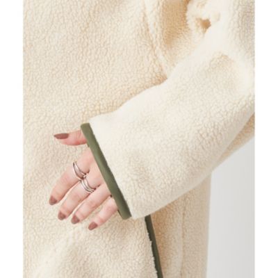 GALLARDAGALANTE ミリタリーボアコート【オンラインストア限定商品】