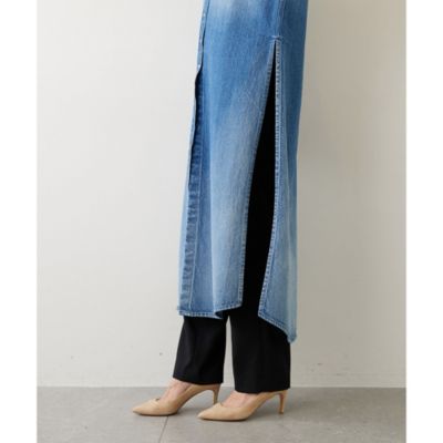 Whim Gazette(ウィム ガゼット)の《WEB限定》DENIMロングシャツ