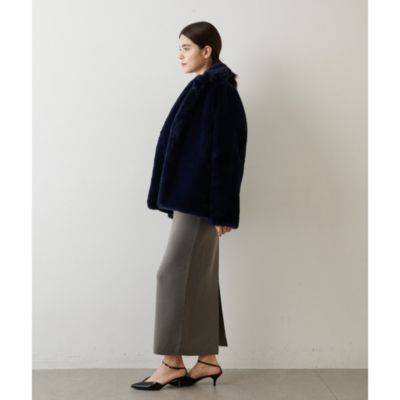 Whim Gazette(ウィム ガゼット)の《WEB限定》エコファーショート