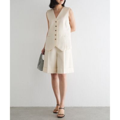Whim Gazette(ウィム ガゼット)×長谷川京子さんコラボ ベスト 長谷川京子さんコラボ】ベスト | Whim Gazette(ウィム ガゼット
