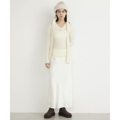 Whim Gazette(ウィム ガゼット)のRIB Vネックプルオーバー通販