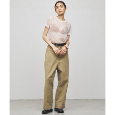 Whim Gazette(ウィム ガゼット)の【GEMINI】レースTシャツ通販