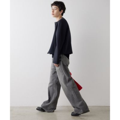 Whim Gazette(ウィム ガゼット)のドロストデニムパンツ通販 Whim Gazette(ウィム ガゼット)のドロストデニムパンツ通販