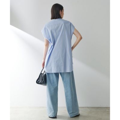 新品タグ付 24SS ウィムガゼット シャーリングブラウス フレンチスリーブ 新品タグ付 24SS ウィムガゼット シャーリングブラウス フレンチ