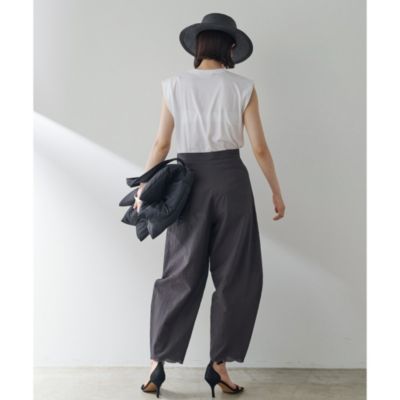 Whim Gazette スカラップパンツ ¥27,500（White） Whim Gazette スカラップパンツ ¥27,500（White）