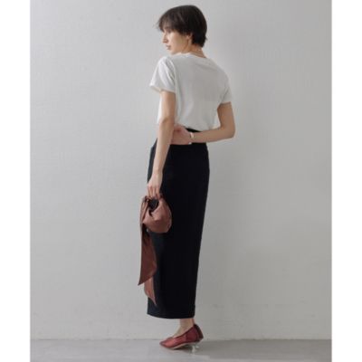 Whim Gazette(ウィム ガゼット)のフロントボタンスカート通販