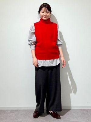 human woman(ヒューマン ウーマン)の◇ストライプボウタイブラウス通販