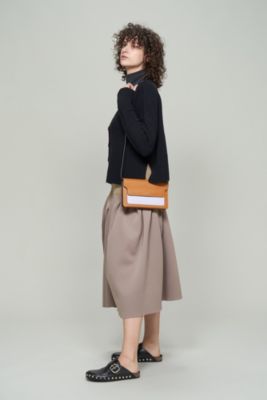 MARNI 3 COMP POUCH W／STRAP