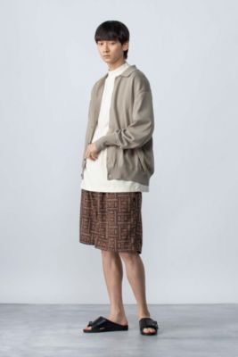 アプレッセA.PRESSE  Knit Polo Collar Cardigan