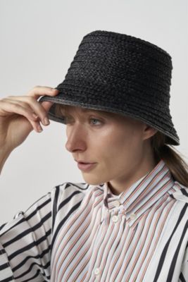 KIJIMA TAKAYUKI(キジマ タカユキ)のRAFFIA BUCKET HAT通販