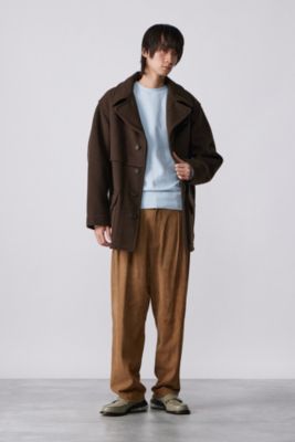 A.PRESSE Suede Trousers