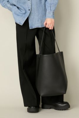 THE ROW ザロウ N/S PARK TOTE Lサイズ。、 Medium N/S Park Tote Bag Black in Leather – The Row