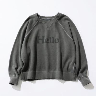 MADISONBLUE(マディソンブルー)のVINTAGE HELLO SWEAT L／S URAKE DYED