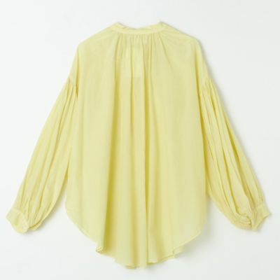 おかんぼ様 専用」enrica コットンシルクギャザーブラウス