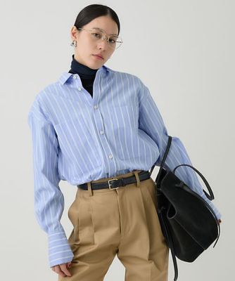 カオス　ガールフレンドシャツ　2025SS Chaos(カオス)｜ガールフレンドシャツ/ホワイト の通販｜ELLESHOP