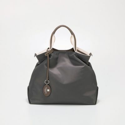【新品未使用】TREASURE TOPKAPI ストライプハンドル 2way 黒 TREASURE TOPKAPI トートバッグ 「TREASURE TOPKAPI」ストライプ