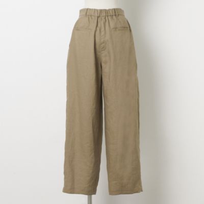 タックパンツ　ハピプラ　ハッピープラス　12closet 12closet(トゥエルブクローゼット)の【洗える】ヨーロピアン