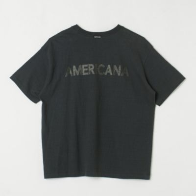 アメリカーナ　Americana tシャツ　美品 AMERICANA tシャツ 「Americana（アメリカーナ） for SALON